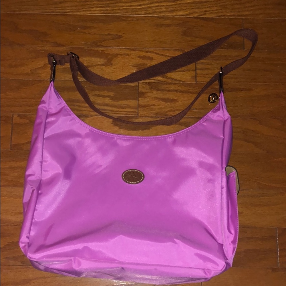 Longchamp Le Pliage Hobo Bubblegum Pink Bag